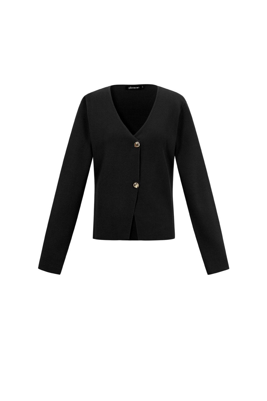 GILET A BOUTONS DORES