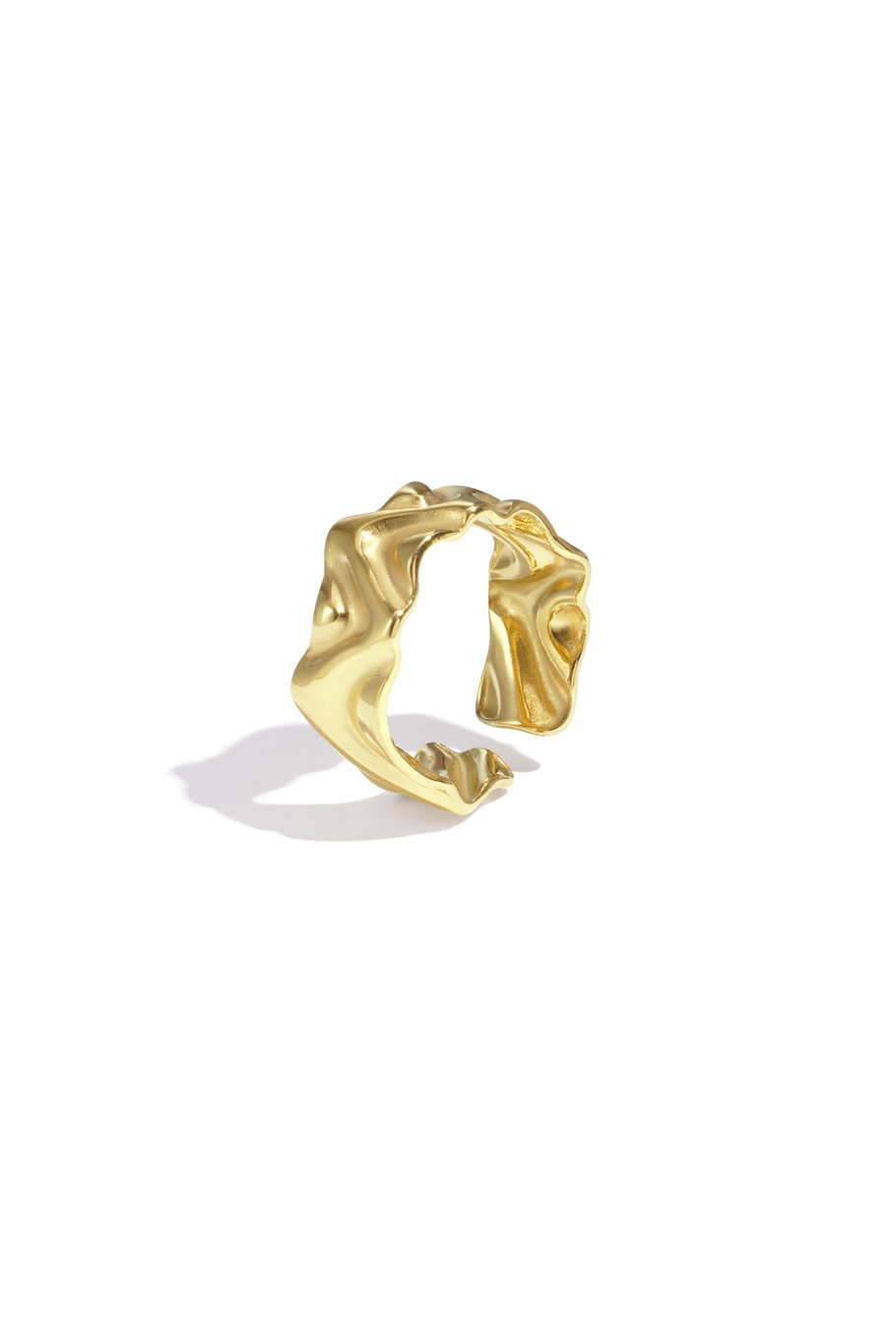 BAGUE AJUSTABLE SCULPTURAL