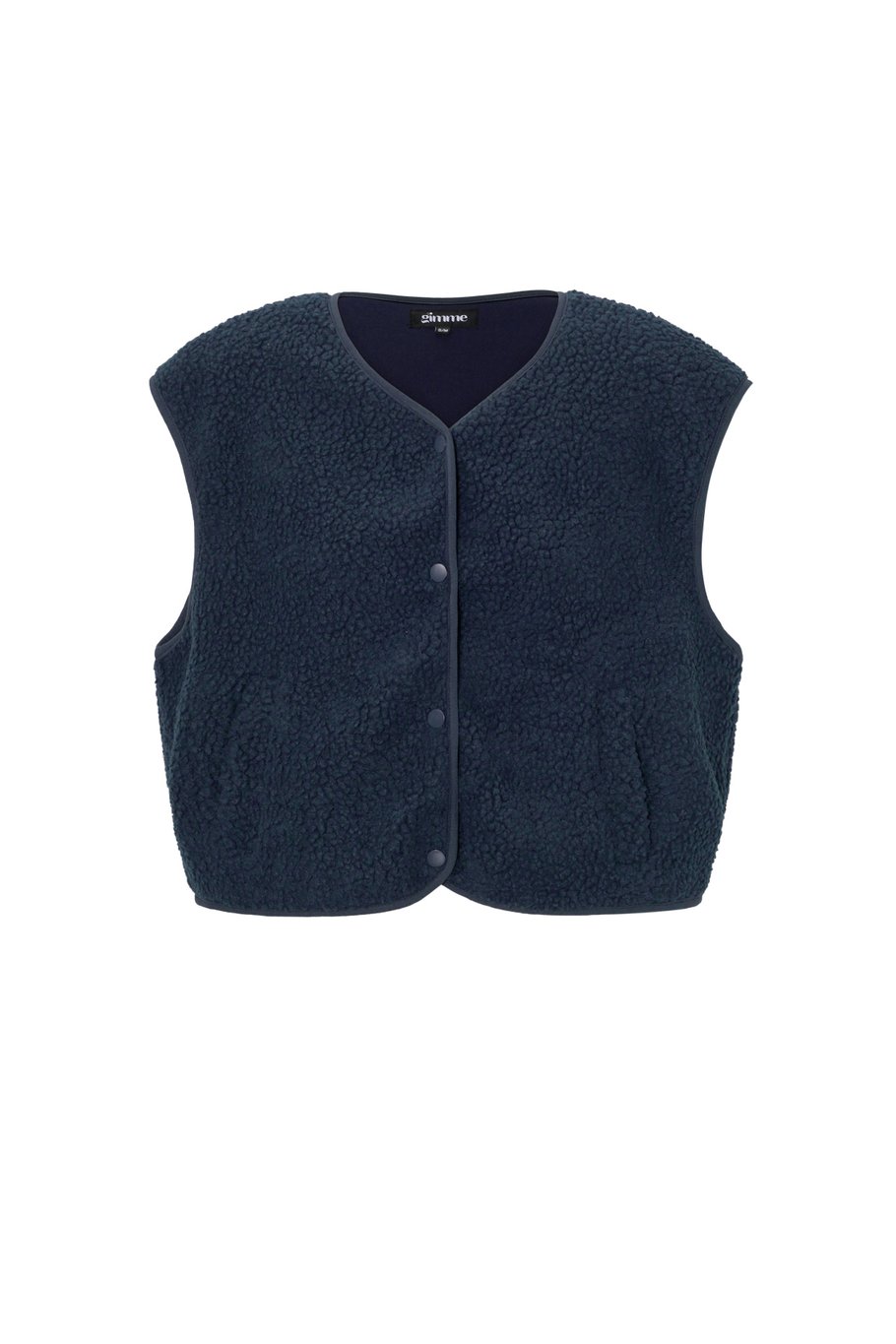 GILLET TEDDY SANS MANCHES
