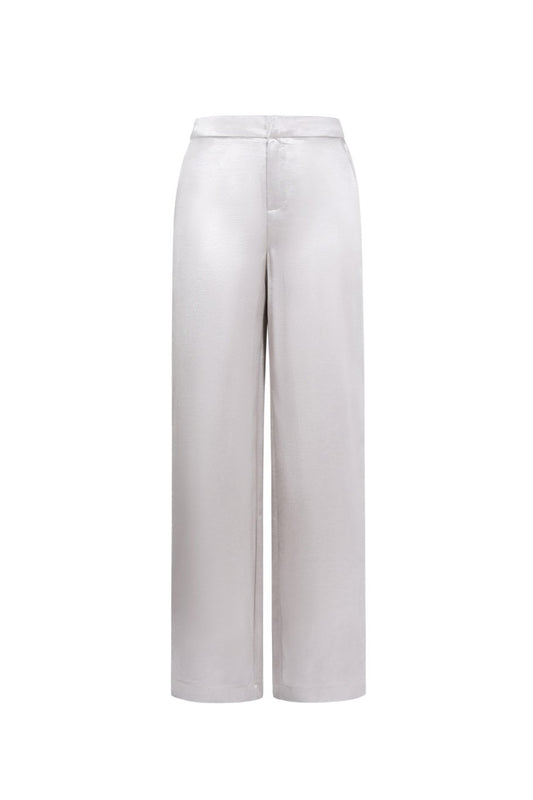PANTALON FLUIDE EN SATIN